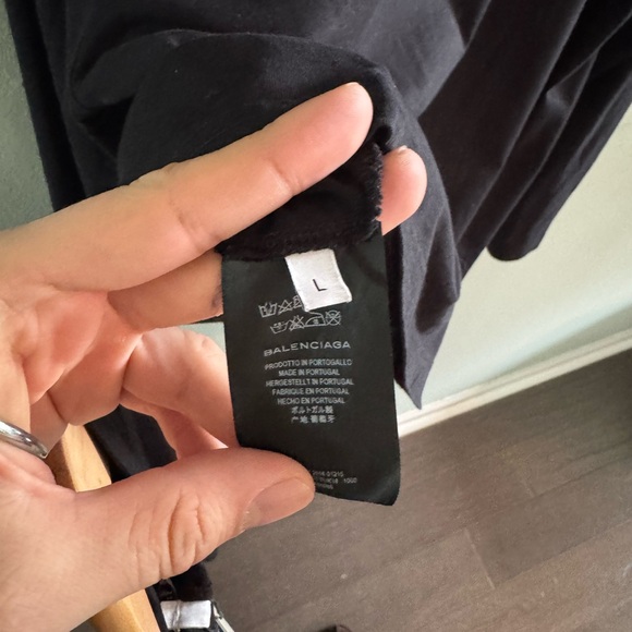BALENCIAGA LONG SLEEVE TEE - Picture 4 of 7